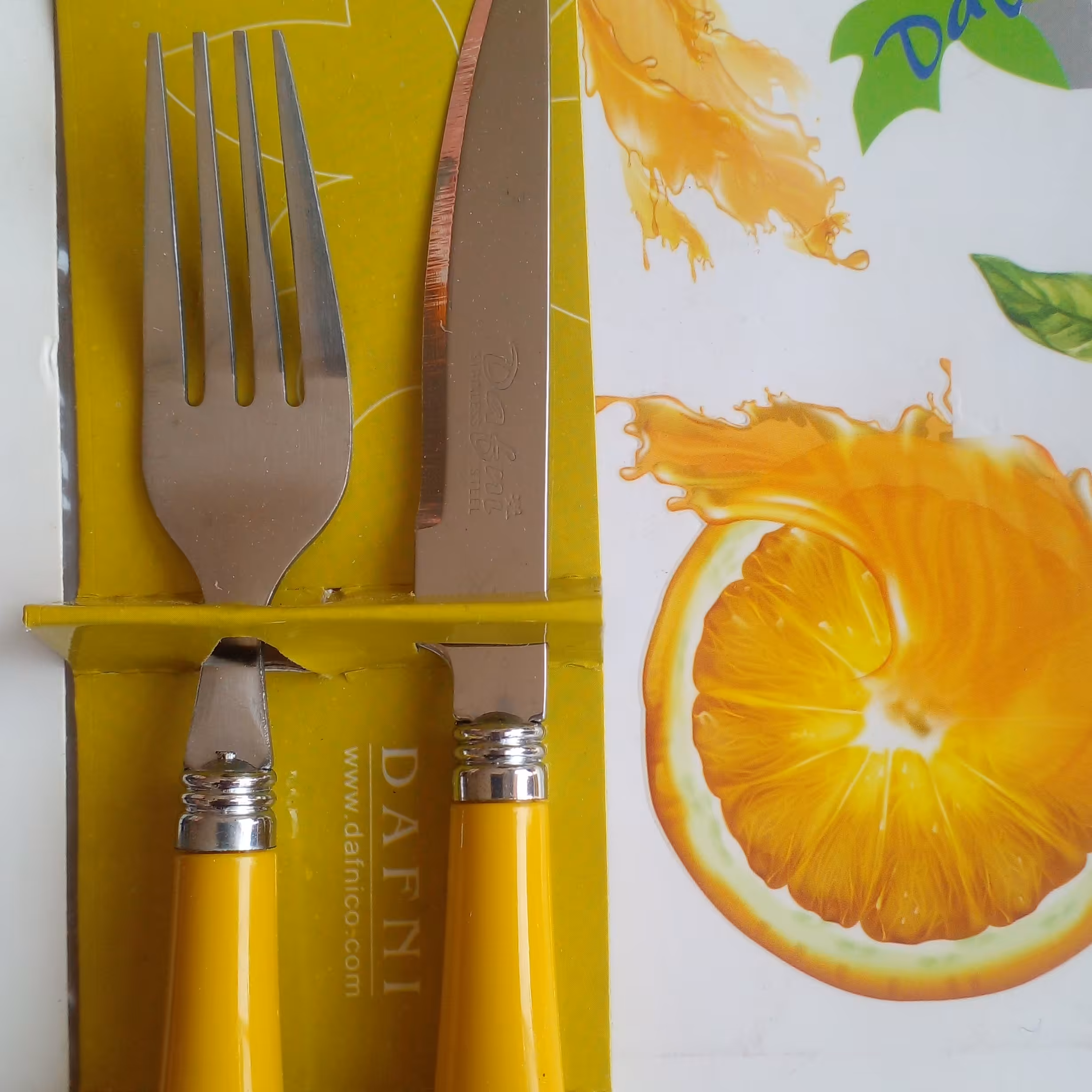 کارد وچنگال  میوه خوری