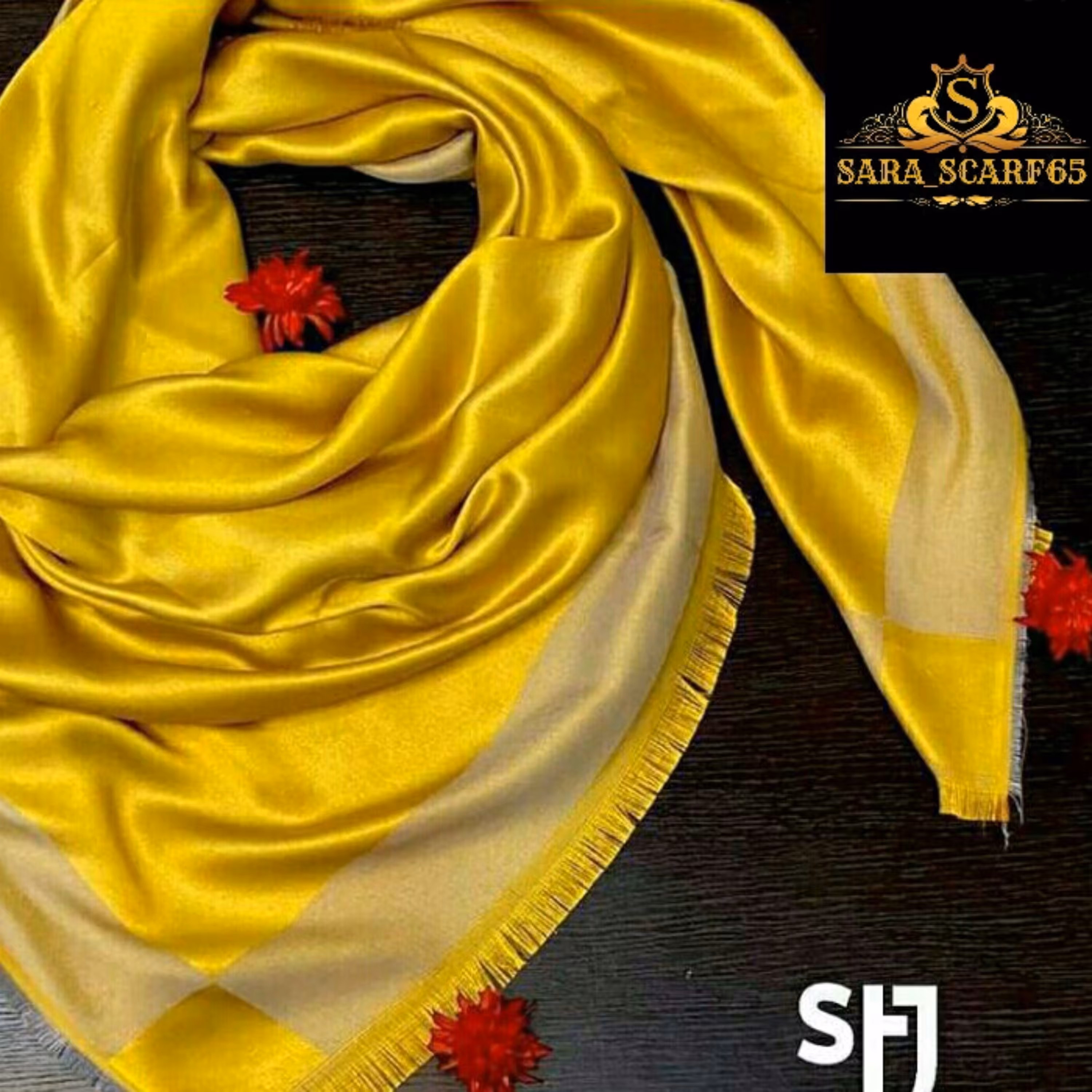 روسری  نخ ابریشم کد 03