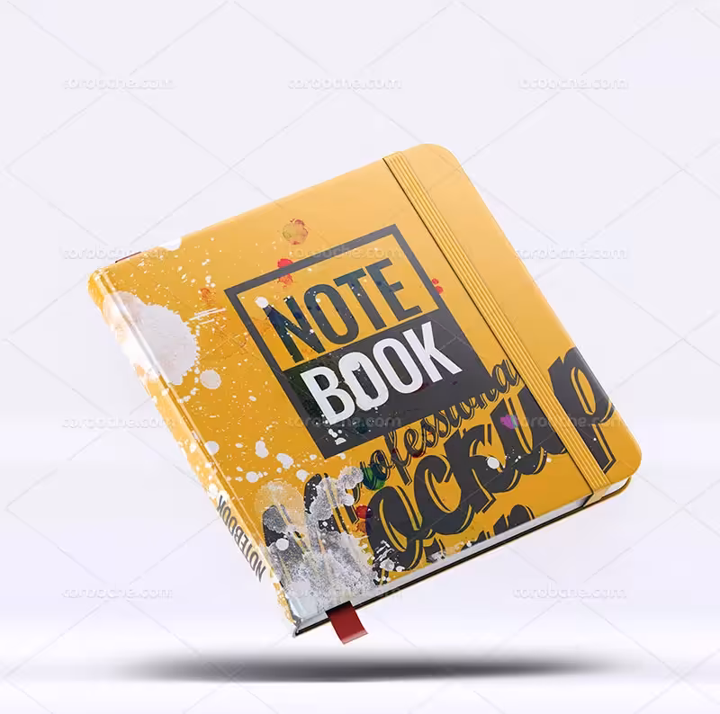 فایل موکاپ دفترچه | گرافیک با طعم تربچه