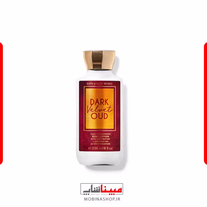 لوسیون بدن Dark Velvet Oud بث اند بادی ورکس 236 میل | رایحه عود، وانیل، مشک و کهربا
