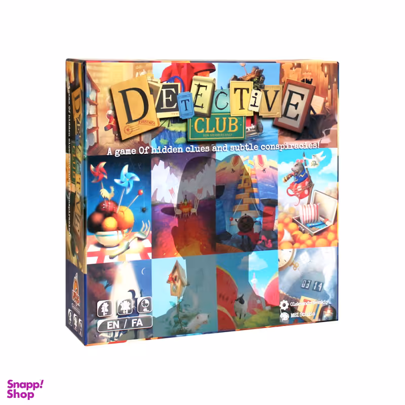 بازی فکری مدل باشگاه کاراگاهان