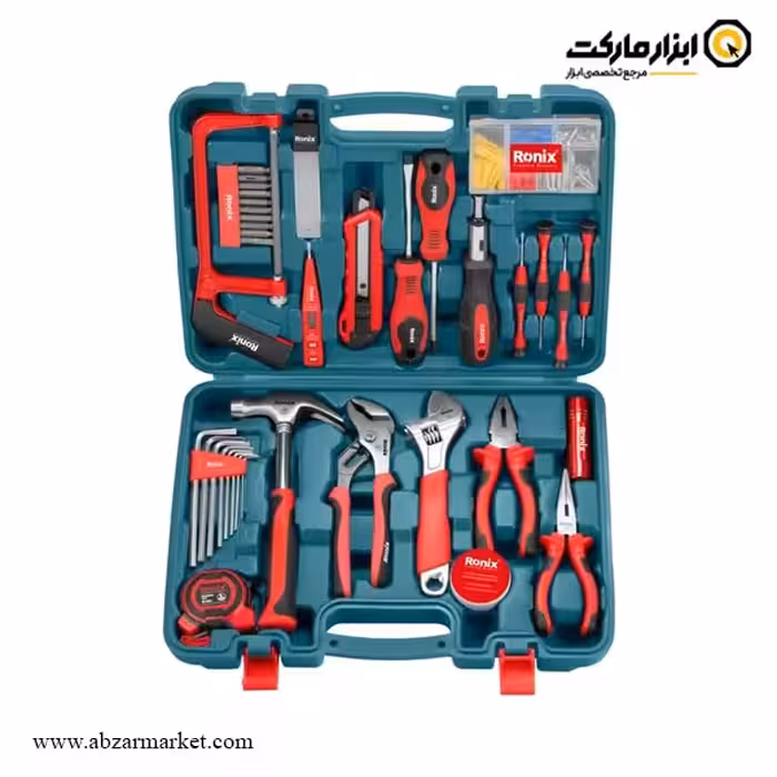 جعبه ابزار رونیکس با لوازم 39 عددی مدل RS-0004