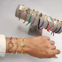 دستبند مارشال به همراه پلاک استیل 