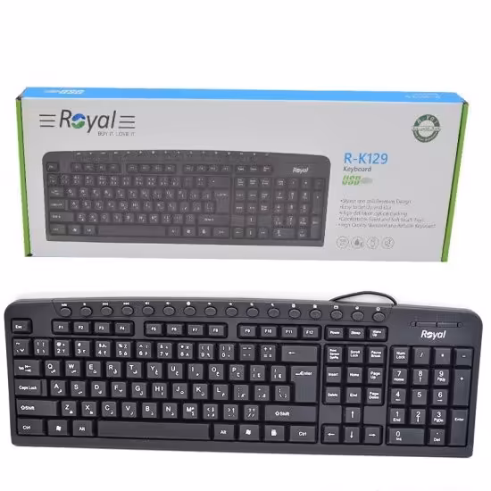 کیبورد رویال (Royal) مدل R-K129
