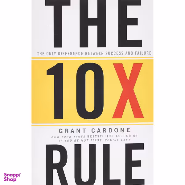 کتاب The 10x Rule اثر Grant Cardone انتشارات Wiley