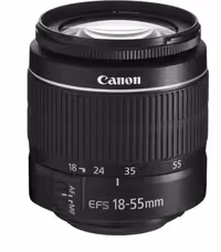 لنز دوربین عکاسی کانن مدل  EF-S 18-55mm f/3.5-5.6 III