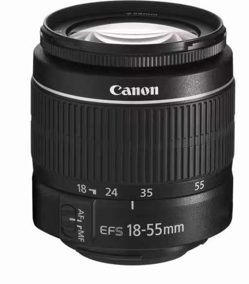 لنز دوربین عکاسی کانن مدل  EF-S 18-55mm f/3.5-5.6 III