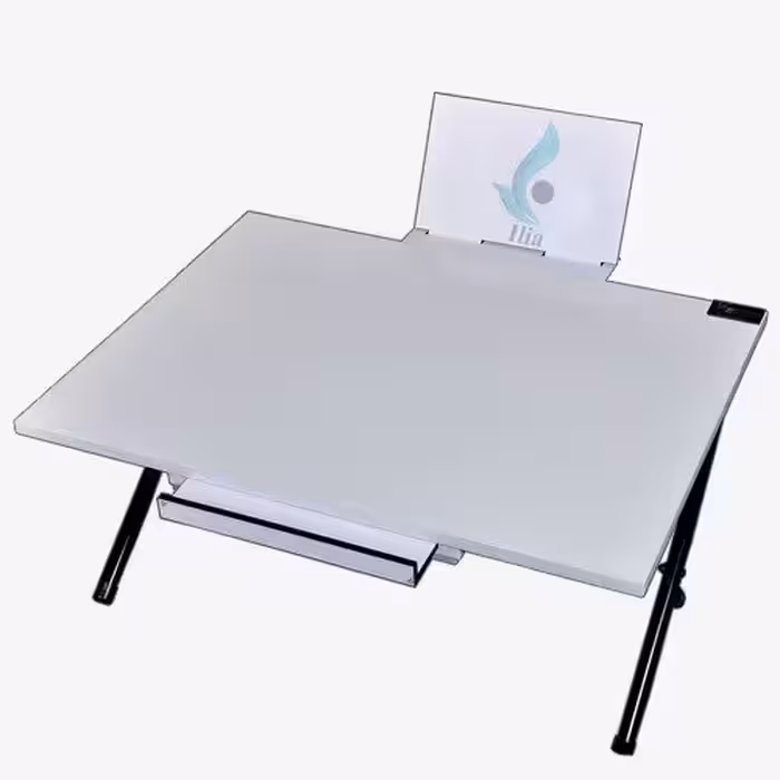 میز تحریر تاشو پنل دار وایت بردی ( 60)