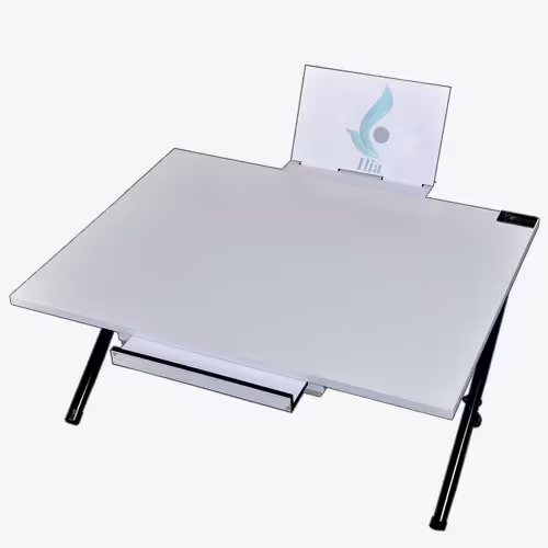 میز تحریر تاشو پنل دار وایت بردی ( 60)
