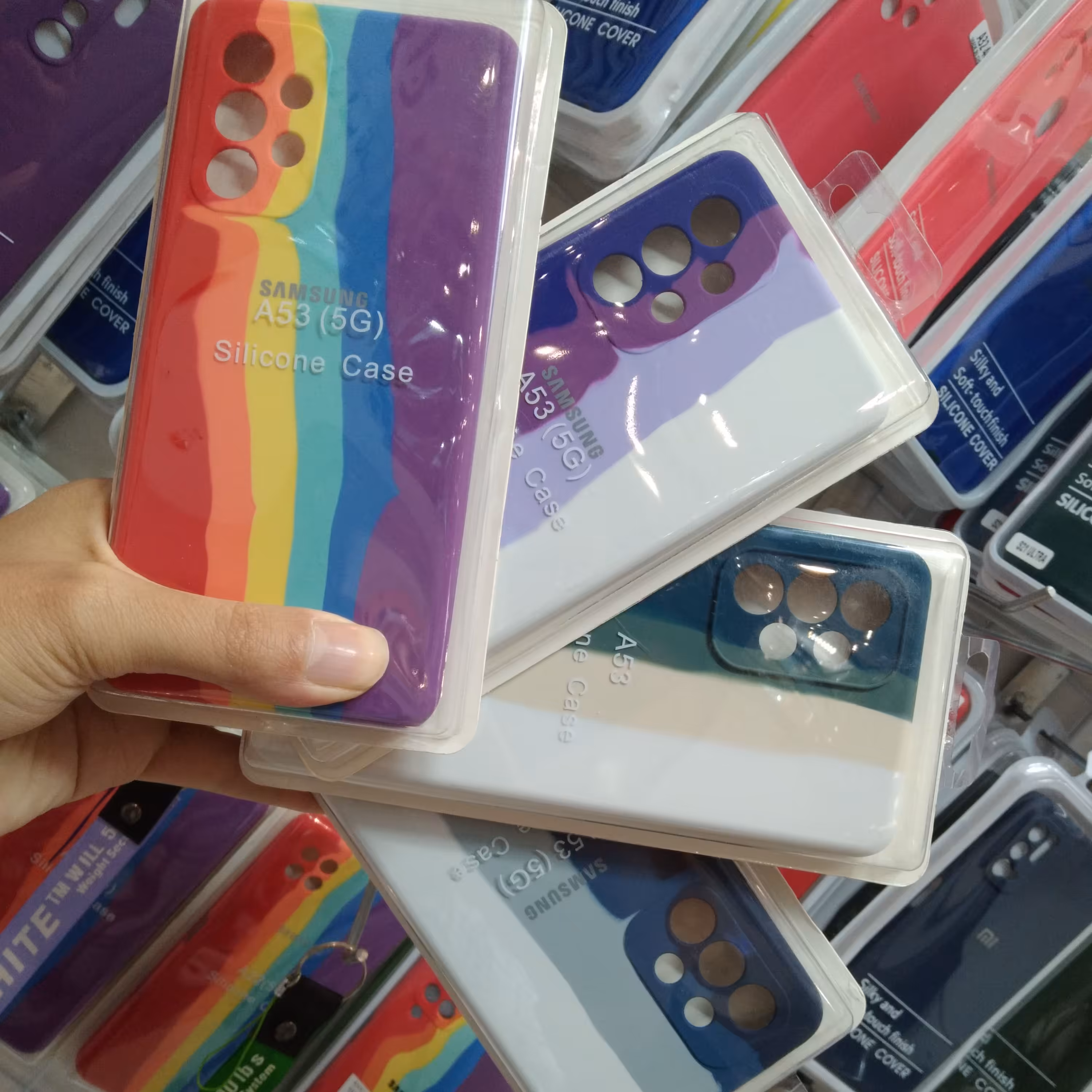 قاب ابرنگی اورجینال A53  5G