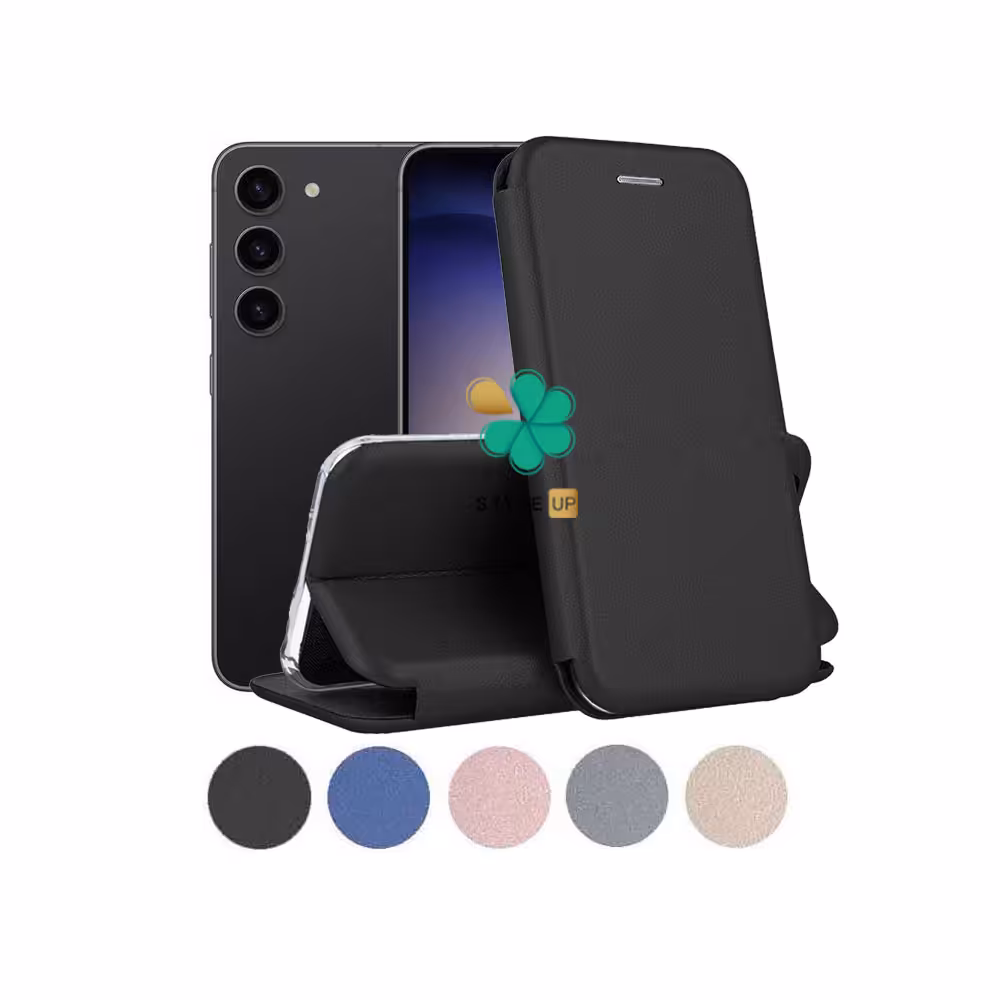 کیف گوشی چرمی کلاسوری مناسب سامسونگ Galaxy S23