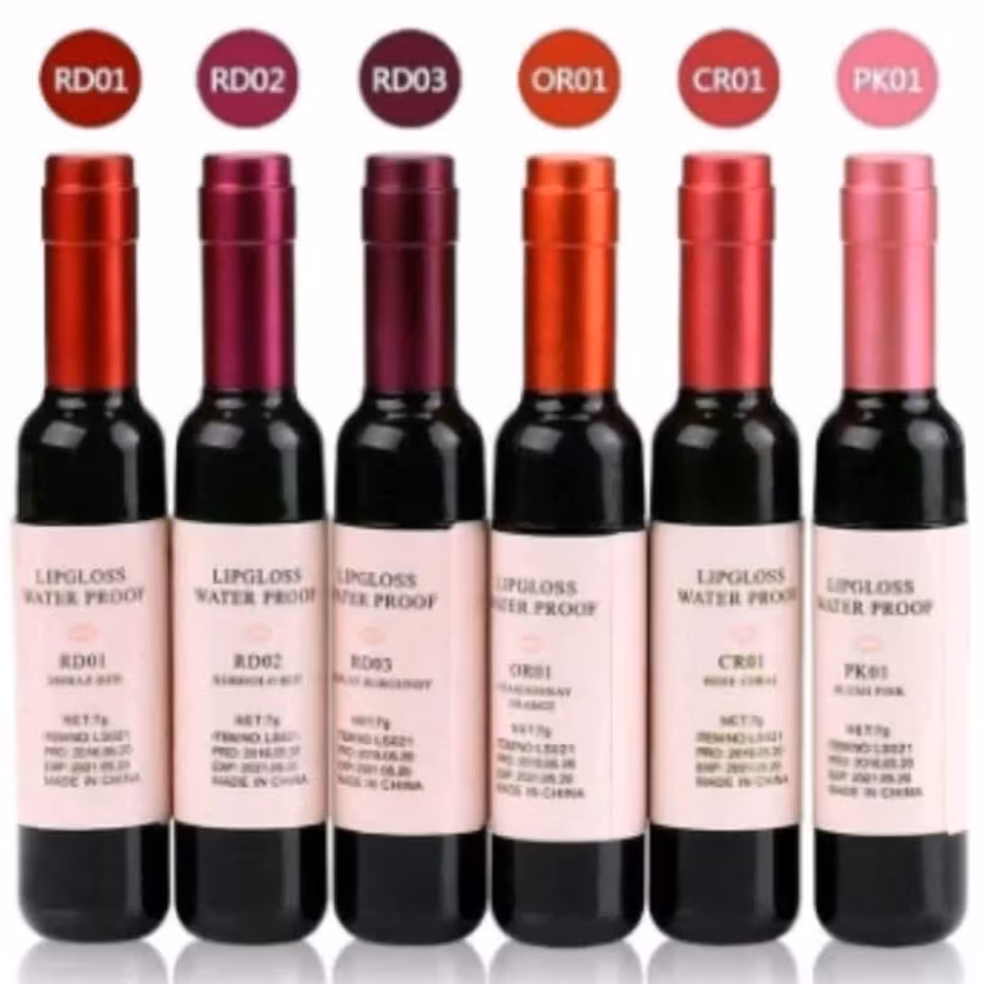 تینت لب طرح شامپاین(قیمت بصورت تکی میباشد)