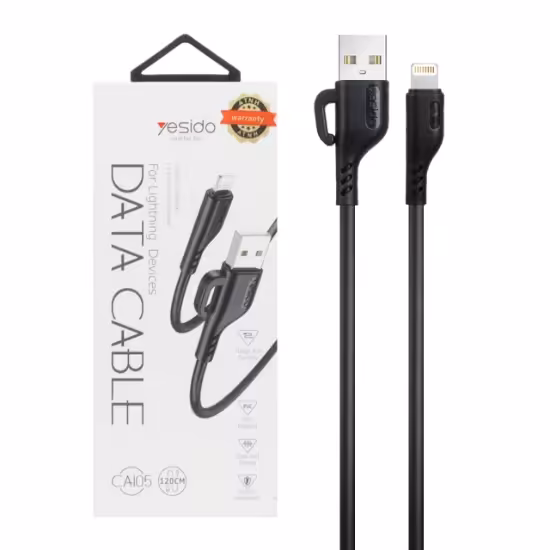 کابل تبدیل فست آیفون یسیدو مدل CA105 به طول 1.2 متر