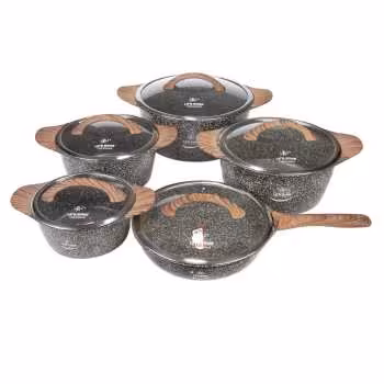 سرویس قابلمه 10 پارچه لایف اسمایل مدل p5