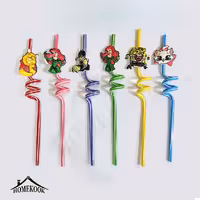 نی پیچی استیکر دار 6 عددی