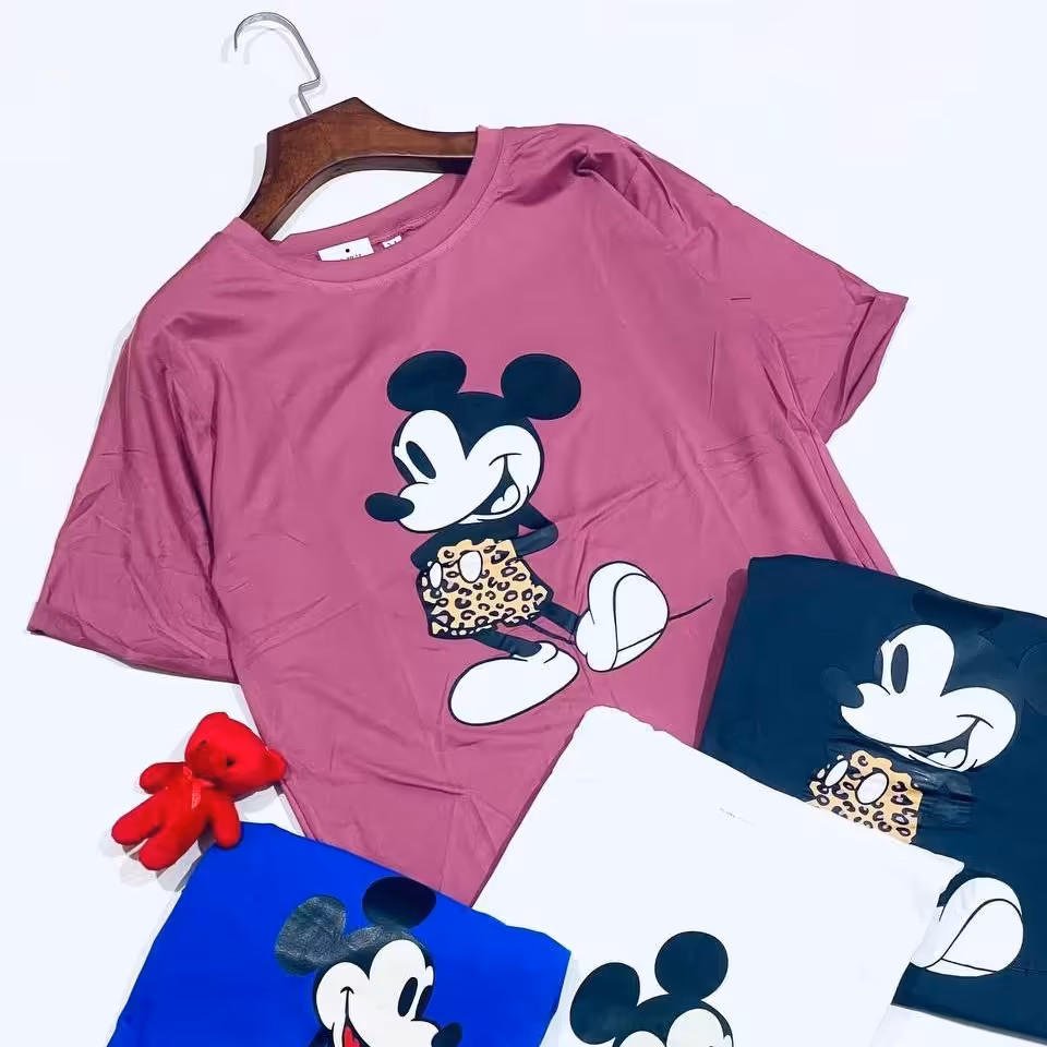 تیشرت لش میکی موس گیاهی