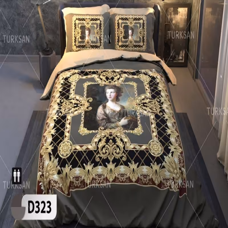 سرویس روتختی ترکسان کد D-323 دونفره 6 تکه