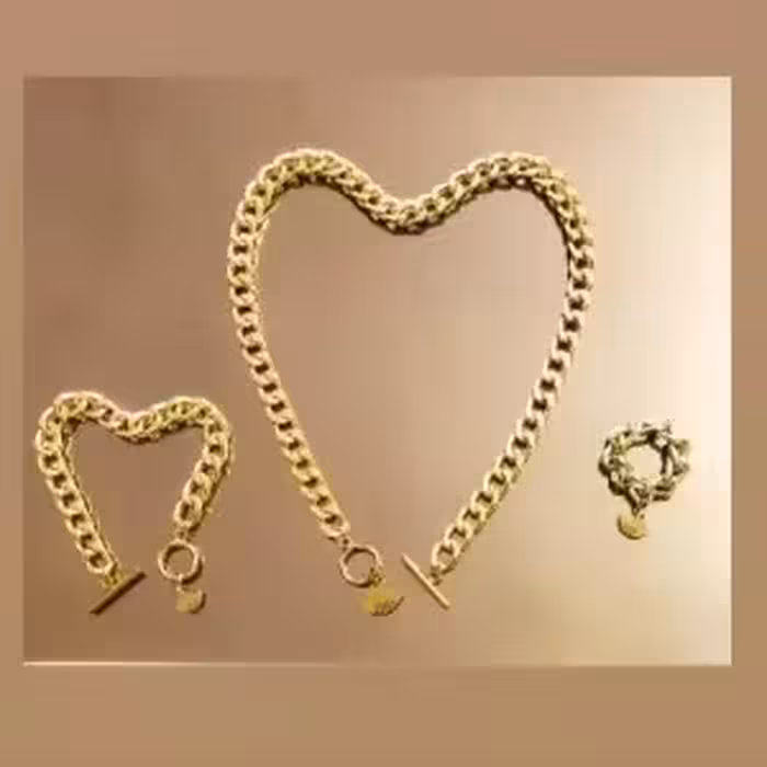 نیم ست کارتیر رنگ ثابت با آویز پرنده