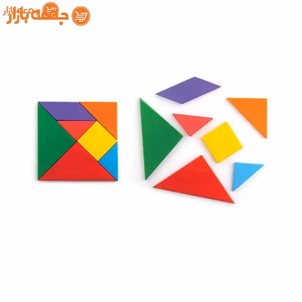 بازی فکری تنگرام رنگی