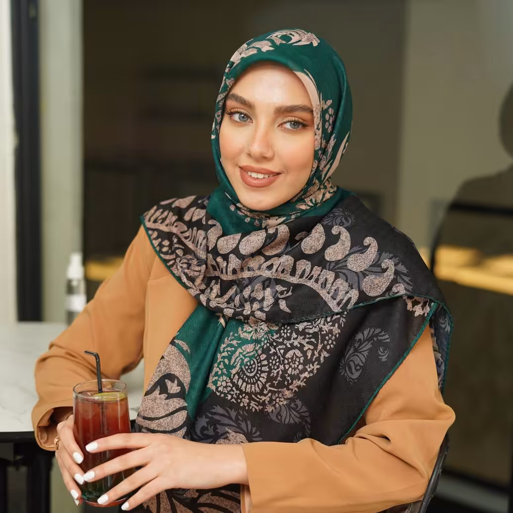 روسری نخی کشمیر 670