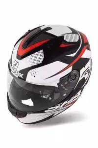 کلاه کاسکت موتورسیکلت مشکی Ridill 12 Stratom خالی ایمنی بسته سیاه خاکستری شارک Shark