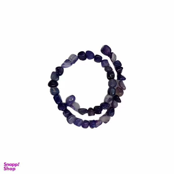 ریسه سنگ آمیتیس مدل عقیق نامنظم تایلندی کد 68330