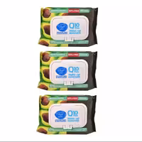 دستمال مرطوب دافی مدل 1 Q10 moisturizer مجموعه 3 عددی