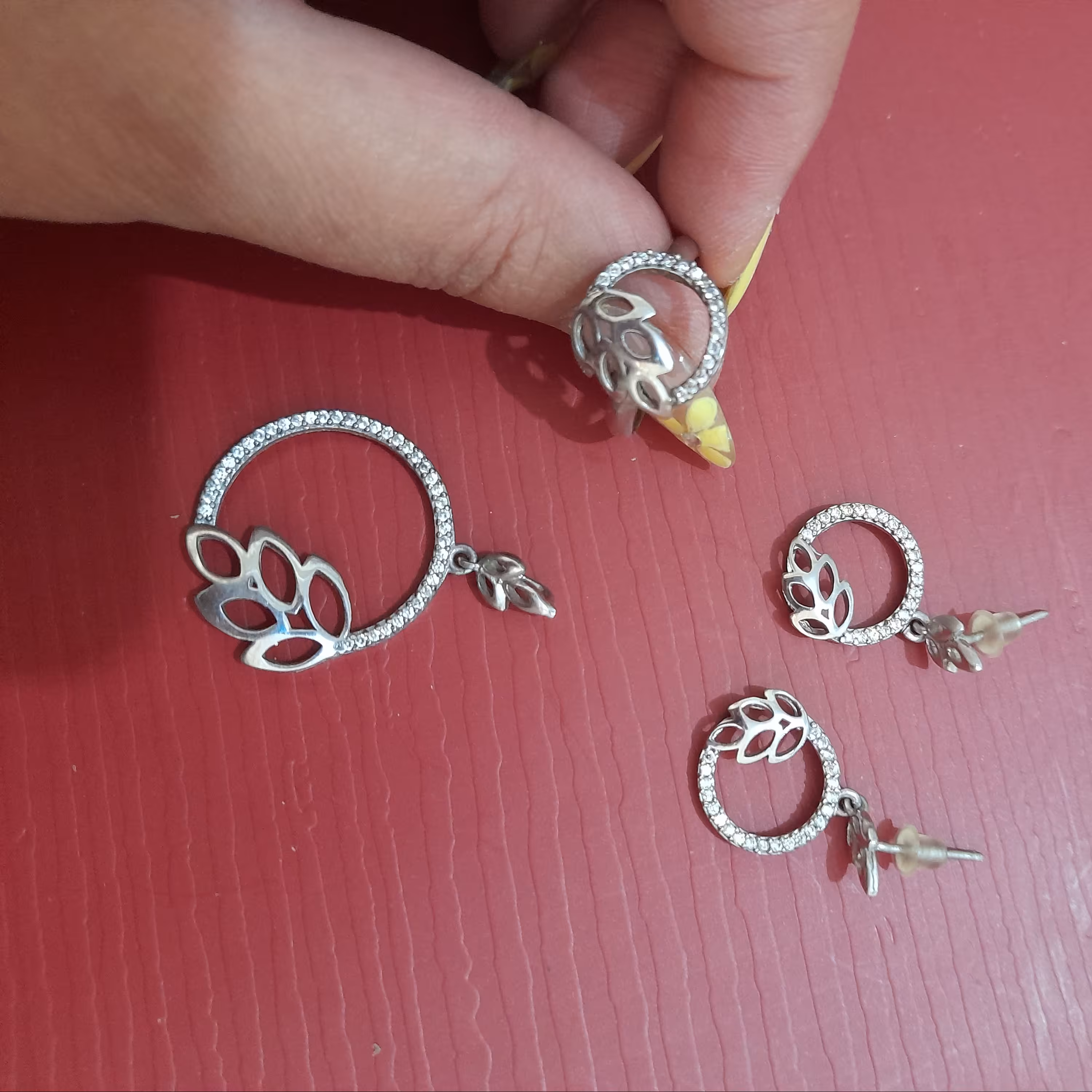 نیم ست نقره عیار 925