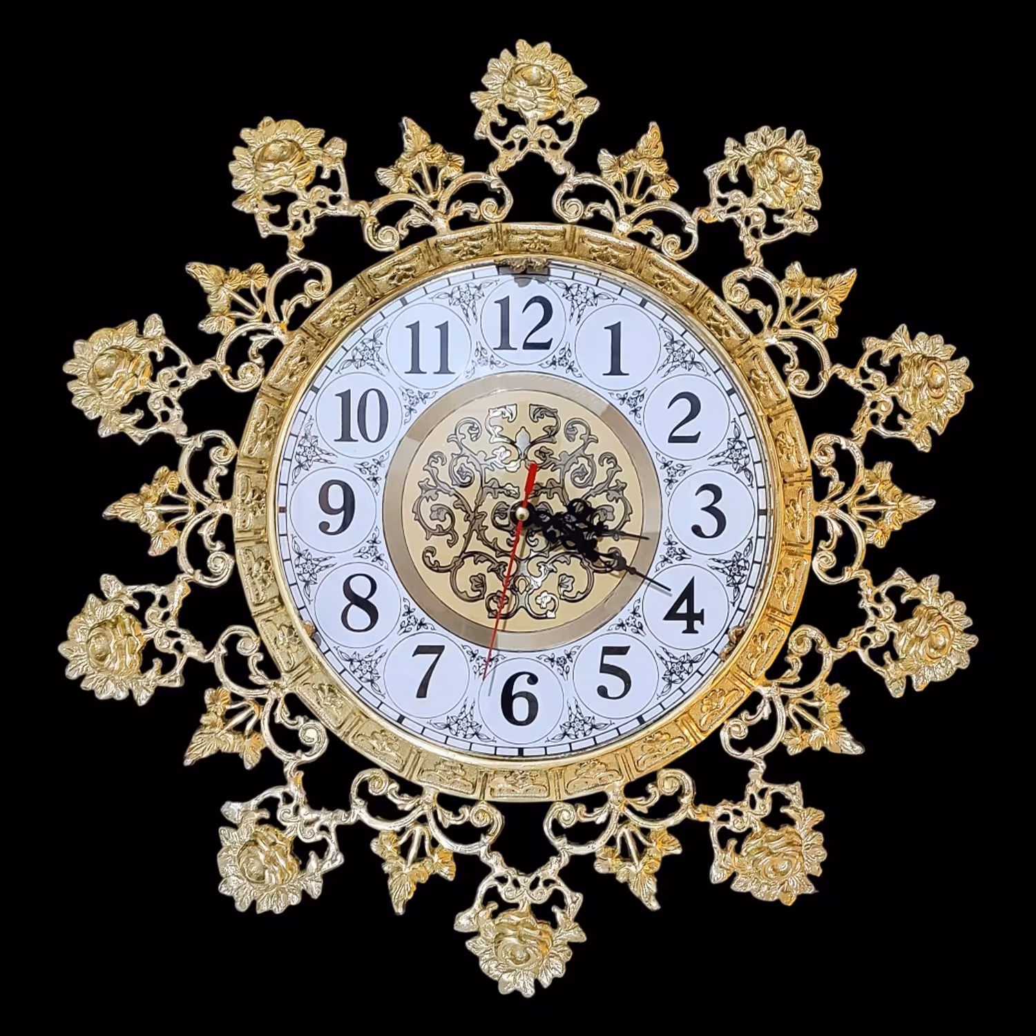 ساعت برنجی مدل ماه 2