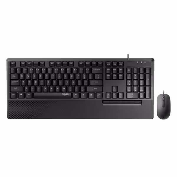 کیبورد و ماوس با سیم رپو مدل NX2000