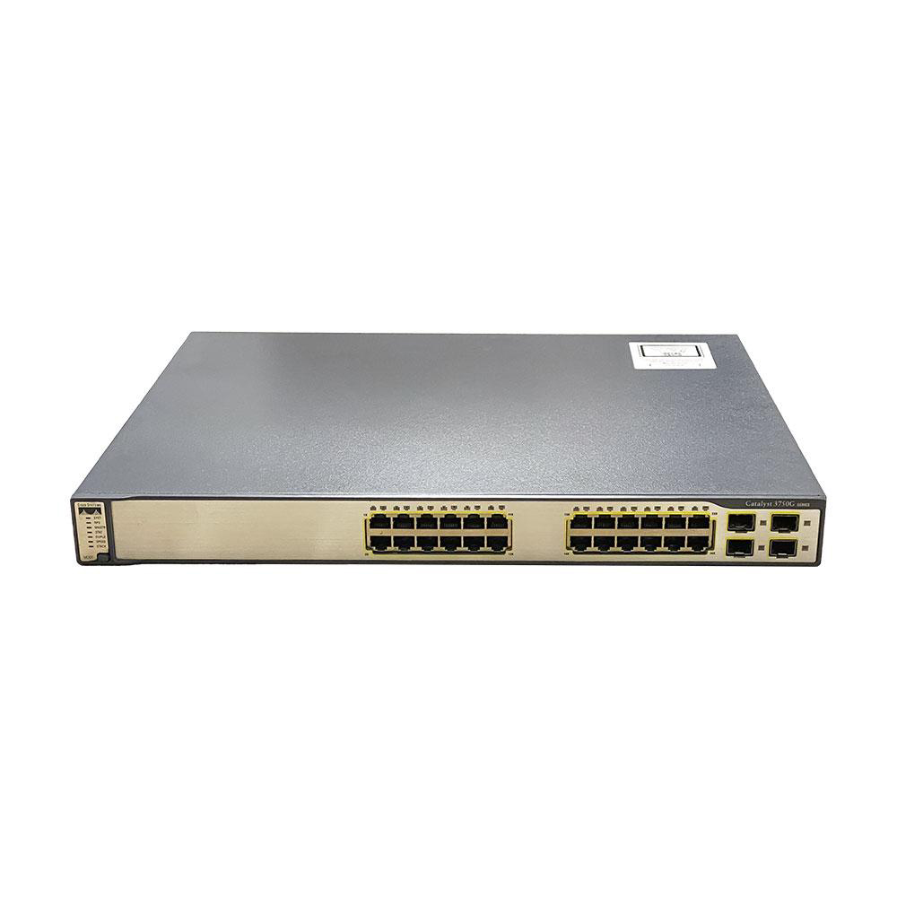 سوئیچ 24 پورت سیسکو مدل WS-C3750G-24TS-E1U