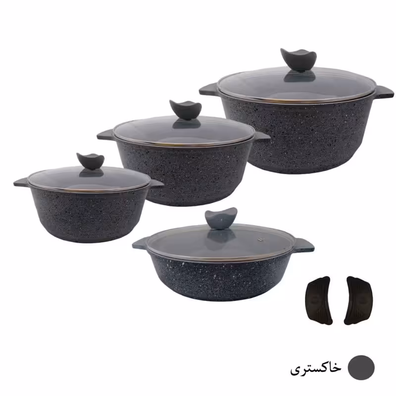 سرویس قابلمه گرانیت  10 پارچه پیلو