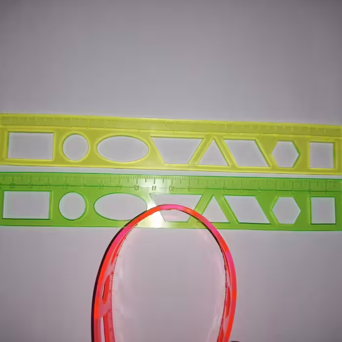 خط کش ژله ای 20 سانتی در 3 رنگ