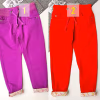 شلوار کتان وارداتی برند ZARA کیفیت عالی سایز 2 تا 6 سال