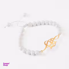 دستبند نقره گلمور طرح زهرا کد 12