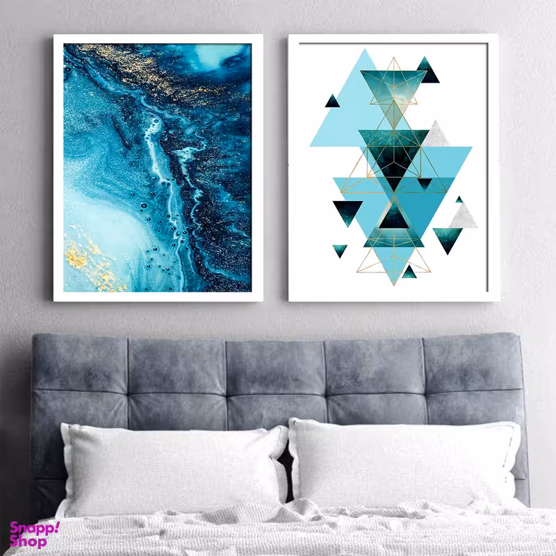 تابلو دکوراتیو مدل TC23 مجموعه 2 عددی