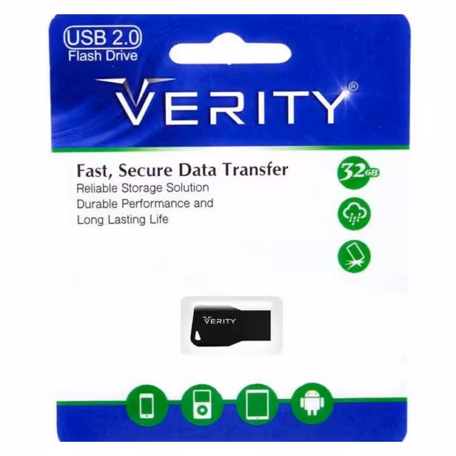 فلش 32 گیگ Verity مدل V706 (گارانتی مادام العمر)