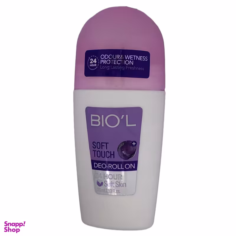 رول ضد تعریق بیول مدل SOFT TOUCH حجم 75 میلی لیتر
