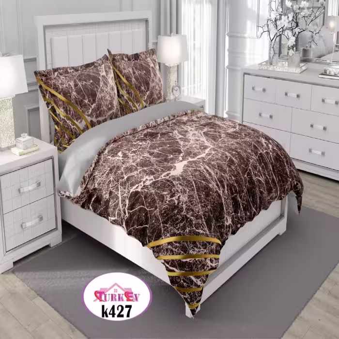 سرویس روتختی ترک إو turkev کد K-427 دونفره 6 تکه