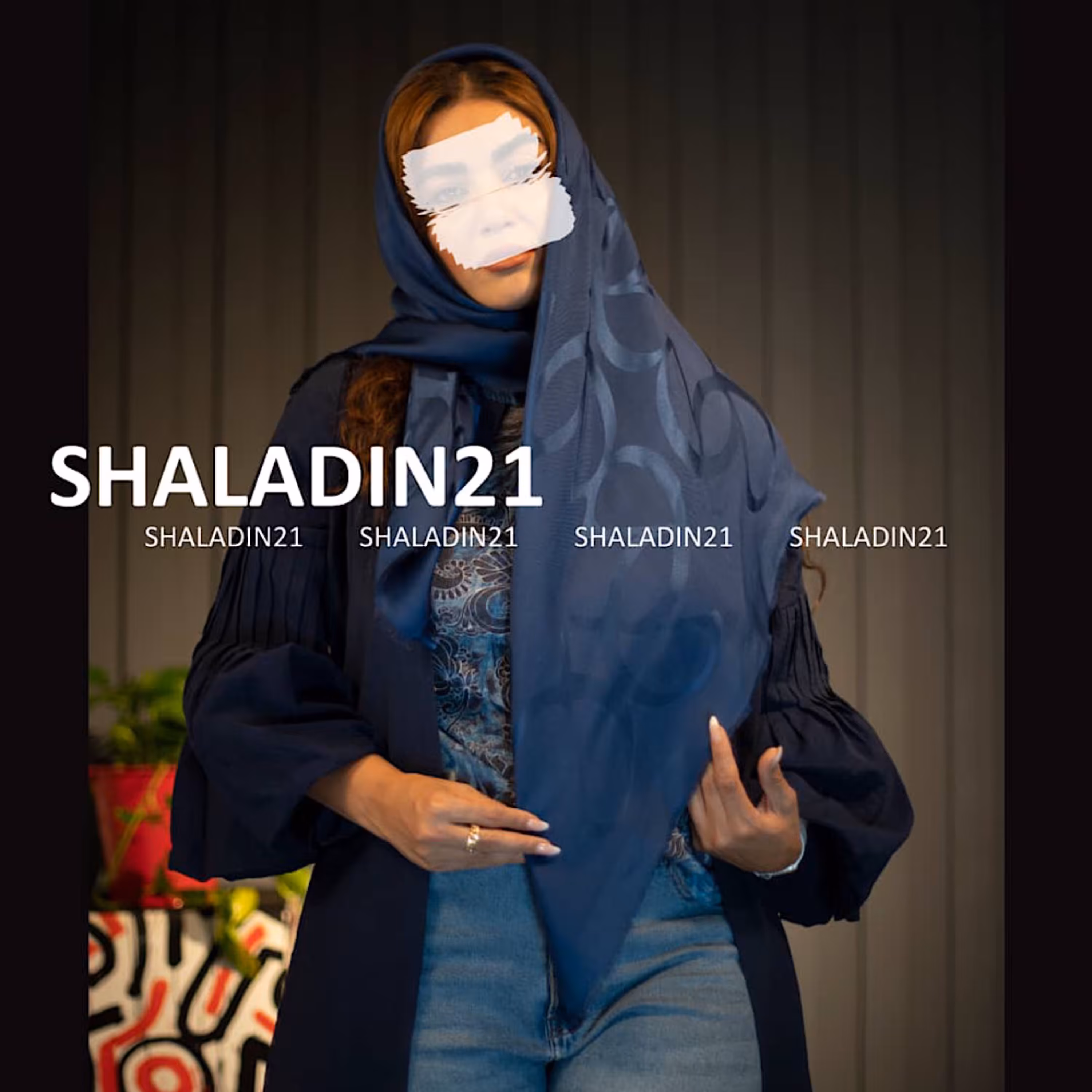 روسری ژاکارد نخی بسیار سک در رنگ بندی متنوع