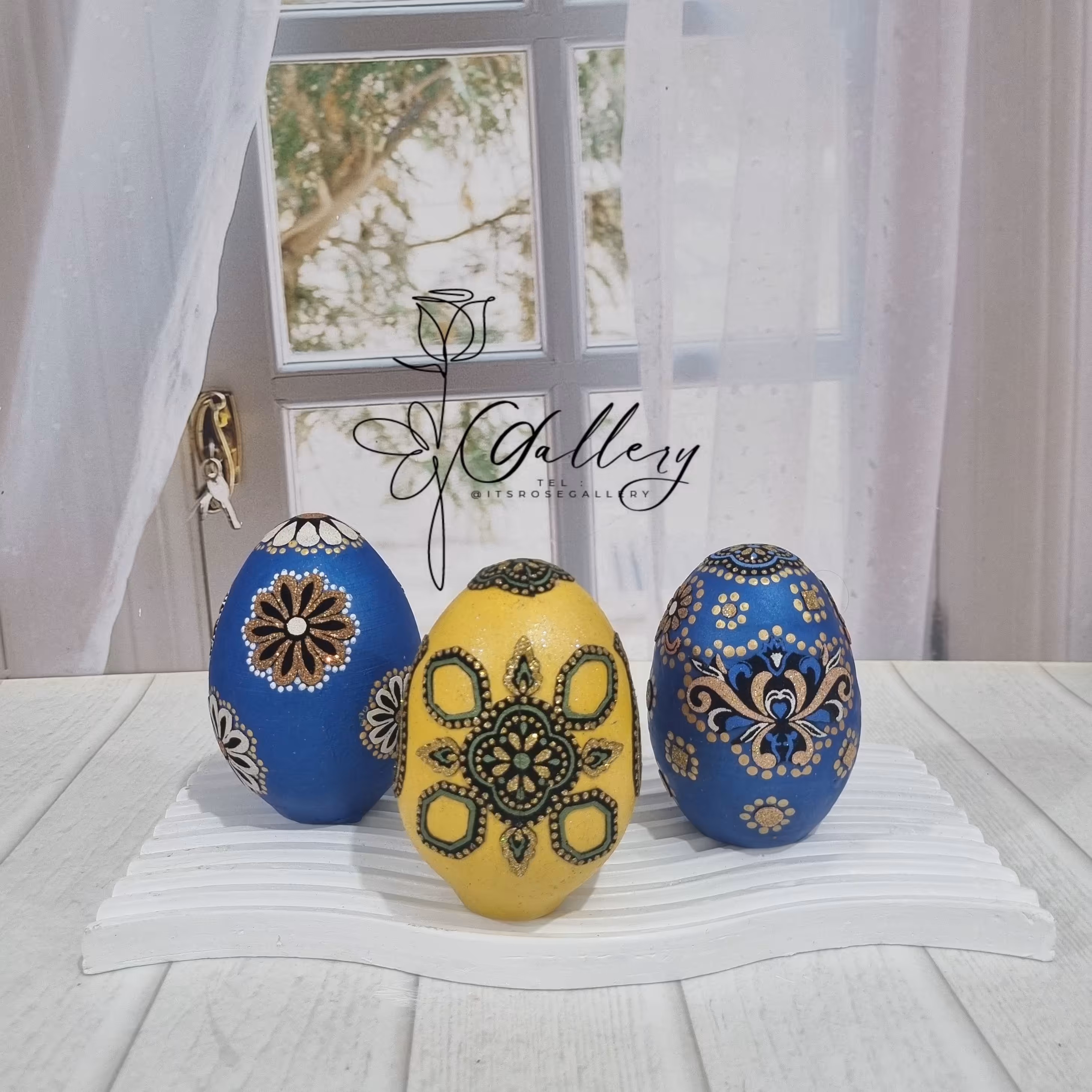 تخم غاز سفالی عید، تخم غاز سفالی هفتسین