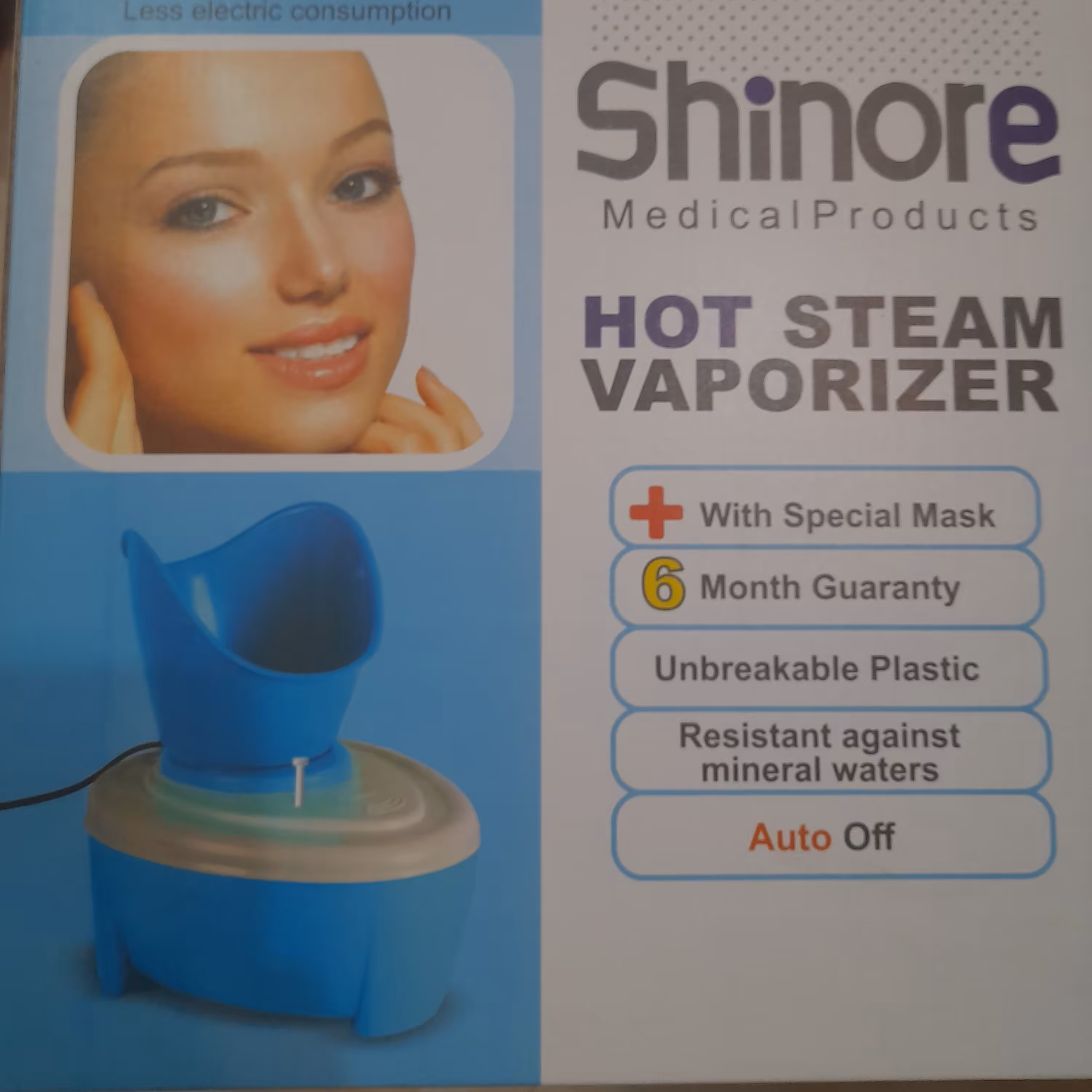 دستگاه بخور گرم شینوره  دارای مخزن بزرگ