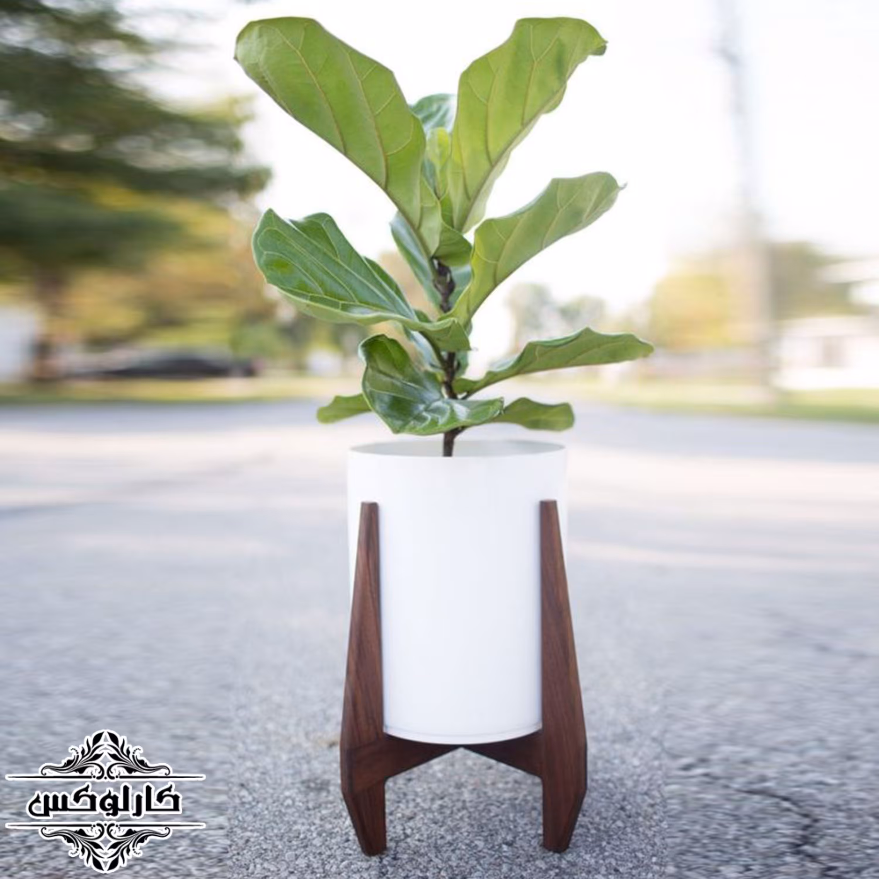 استند گلدان چهارپایه کد11 - 30 سانتی