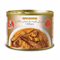 کنسرو خورشت قیمه بادمجان با قارچ 475 گرم مناسب 2 الی 3 نفر