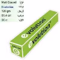 رول کوتد 120 گرم عرض 91.4 - Evolution