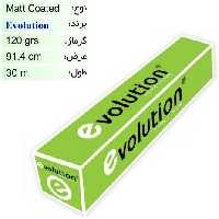 رول کوتد 120 گرم عرض 91.4 - Evolution