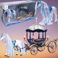 کالسکه و اسب اسباب بازی و باربی پرنسس PRINCESS CARRIAGE 372A