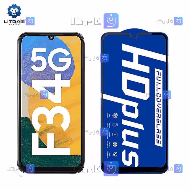خرید گلس گوشی Samsung Galaxy F34 5G مدل HD Plus