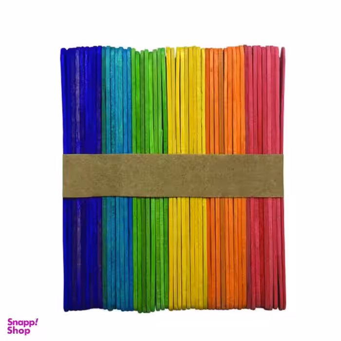 چوب بستنی مدل Rang50 بسته 50 عددی