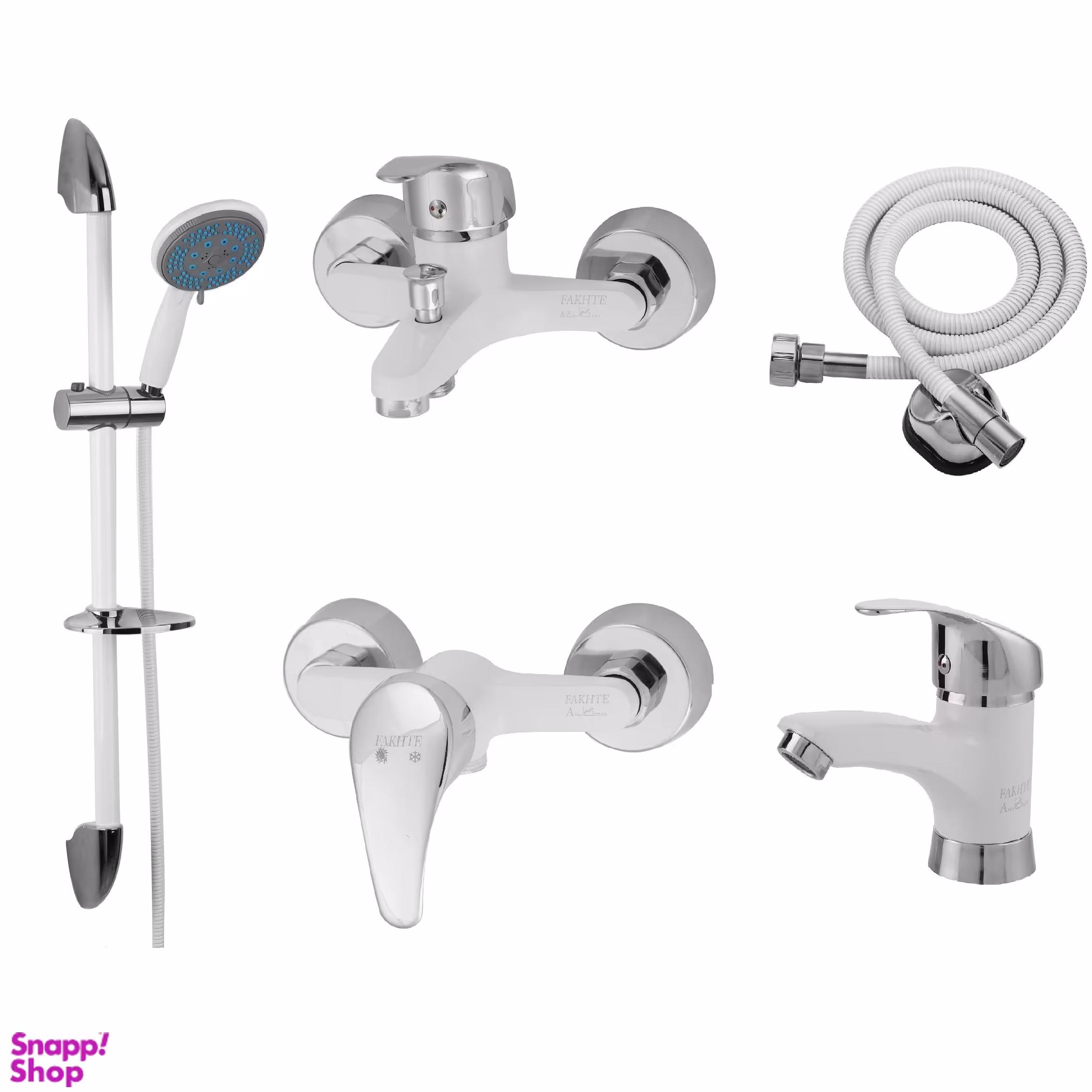 ست شیرآلات فاخته مدل ماهان کد SK مجموعه 5 عددی